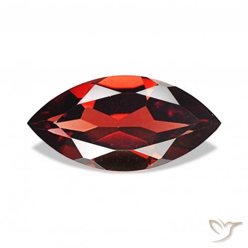 1.81ct Vermelho escuro Granada Almandina Pedras Preciosas, Marquesa, VVS