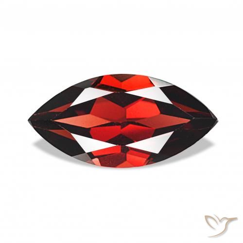 Granada Almandina Vermelho escuro Natural 2.38ct, Marquesa, VVS
