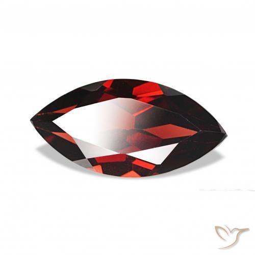 Granada Almandina Vermelho escuro Natural 2.38ct, Marquesa, VVS