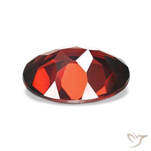 Granada Almandina Vermelho escuro Natural 1.96ct, oval, VVS