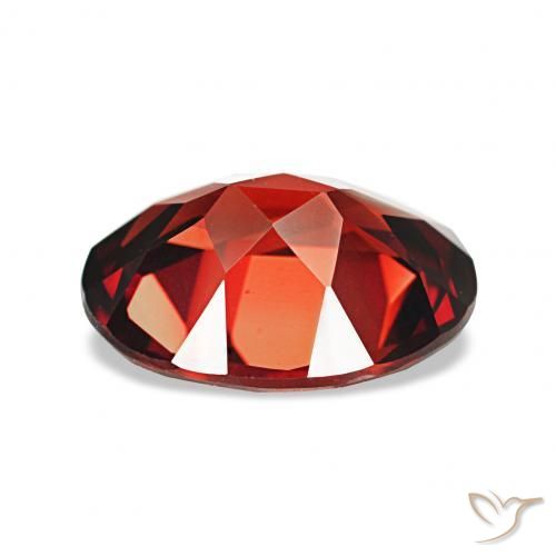 Granada Almandina Vermelho Sangue Profundo Natural 2.10ct, oval, VVS