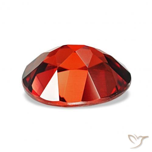 Granada Almandina Vermelho escuro Natural 2.24ct, oval, VVS