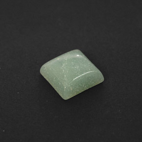 Amazonita verde natural 1,04ct, quadrado, opaco