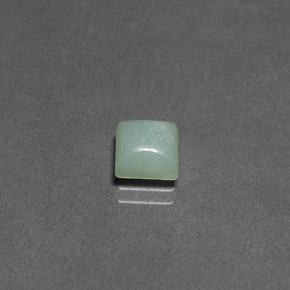 Amazonita Verde Natural 1.29ct, Quadrado, Opaco