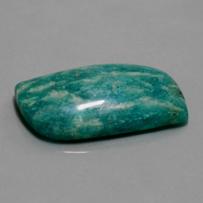 Amazonita verde natural 24,16ct, forma extravagante, opaco