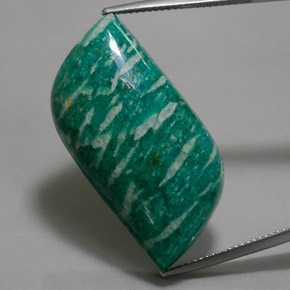 Amazonita Verde Natural 39.49ct, Forma extravagante, Opaco
