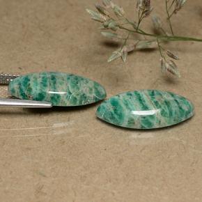Pedras preciosas de amazonita verde frio natural de 12,69 ct, marquise, opaco