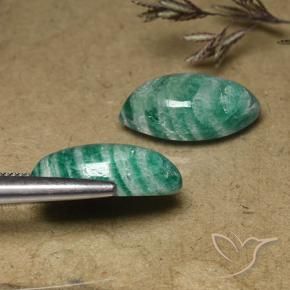 Pedras preciosas de Amazonita Verde médio-escuro natural de 14.56 ct, Marquesa, Opaco