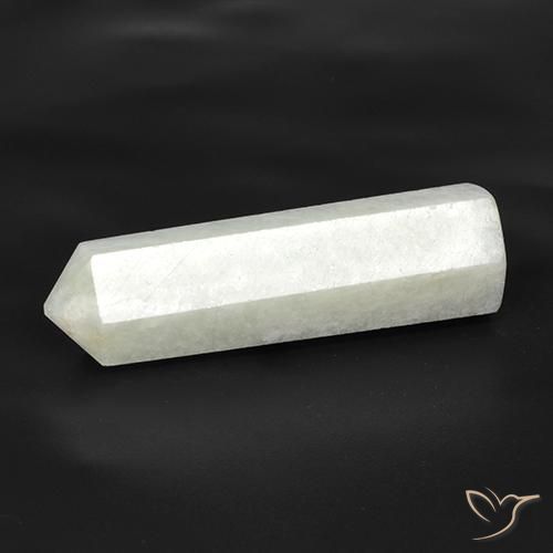 Amazonita Verde Claro Branco Natural 22.77ct, Chique, Translúcido