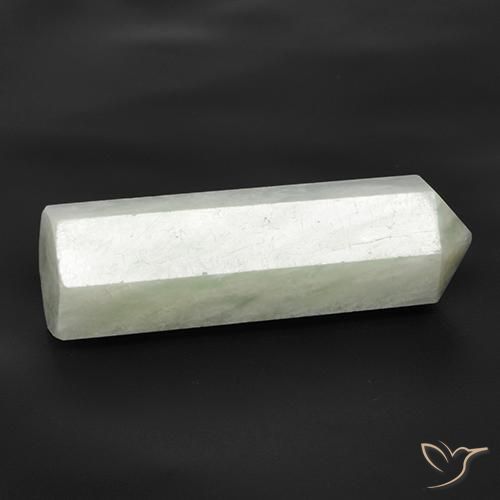 26.31ct Natural branco esverdeado Amazonita, Chique, Translúcido