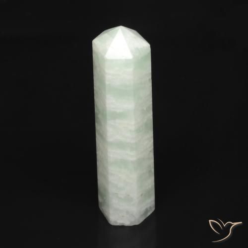 Amazonita Verde acinzentado Natural 22.95ct, Chique, Translúcido