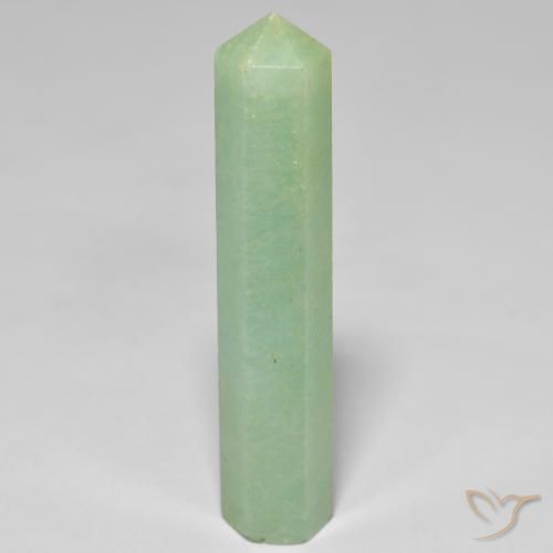Amazonita Amarelo Claro Verde Natural 27.45ct, Chique, Opaco