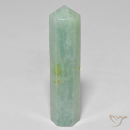 27.30ct Natural Luz verde Amazonita, Chique, Opaco