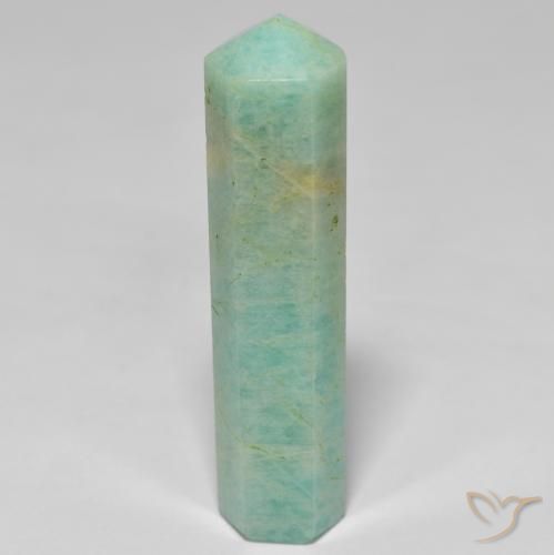 Amazonita Verde musgo claro Natural 29.23ct, Chique, Opaco