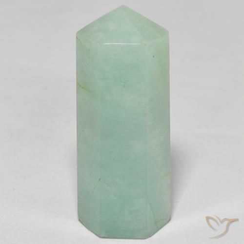 Amazonita Verde musgo claro Natural 22.16ct, Chique, Opaco