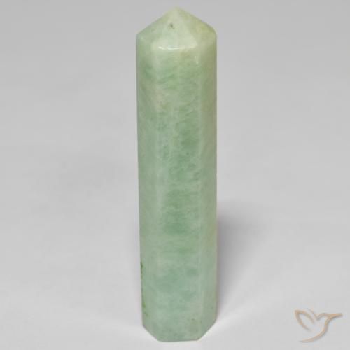 24.91ct Natural Medium Light-Green Amazonita, Chique, Opaco