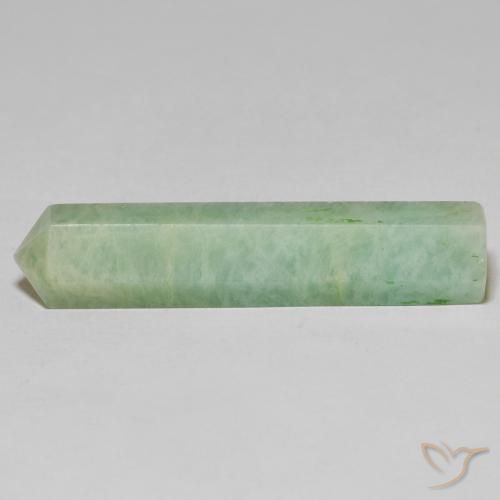 Amazonita Medium Light-Green Natural 24.91ct, Chique, Opaco