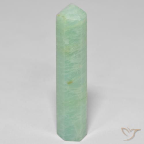 Amazonita Verde Musgo Pálido Natural 23.35ct, Chique, Opaco