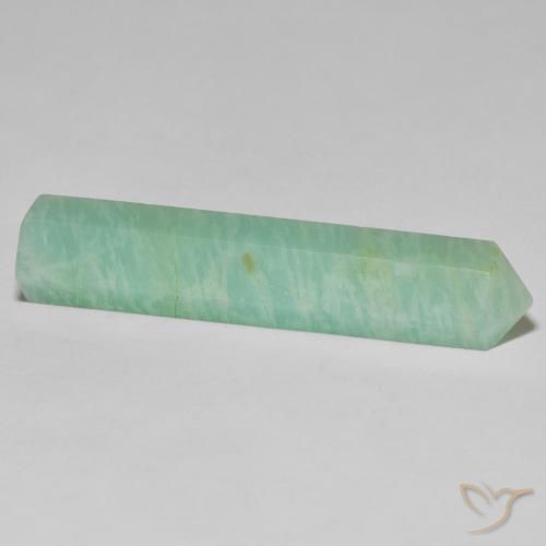 Amazonita Verde Musgo Pálido Natural 23.35ct, Chique, Opaco