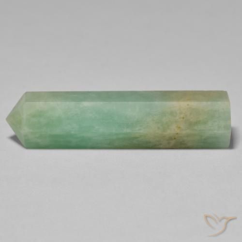 Amazonita Verde Sábio Claro Natural 33.66ct, Chique, Opaco