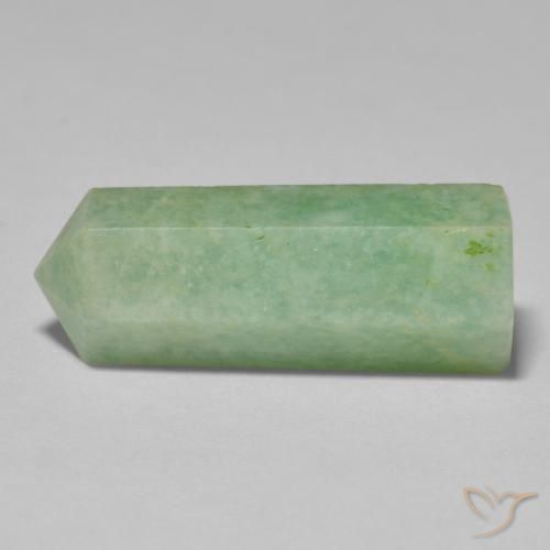 Amazonita Medium Light-Green Natural 24.03ct, Chique, Opaco