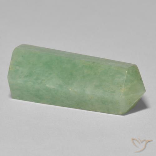 Amazonita Medium Light-Green Natural 24.03ct, Chique, Opaco