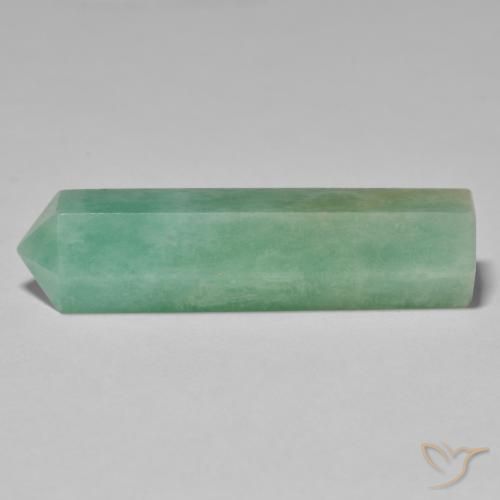 Amazonita Samambaia verde Natural 39.39ct, Chique, Opaco