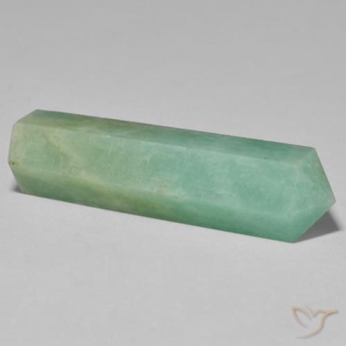 Amazonita Samambaia verde Natural 39.39ct, Chique, Opaco