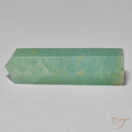 Amazonita Verde médio Natural 26.99ct, Chique, Opaco
