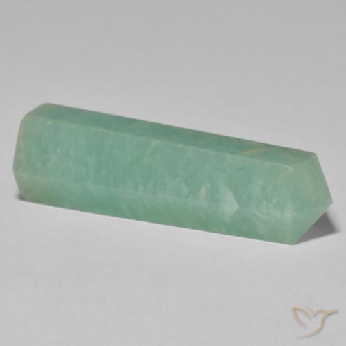 Amazonita Verde médio Natural 26.99ct, Chique, Opaco