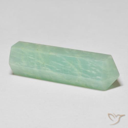 Amazonita Verde Musgo Natural 27.38ct, Chique, Opaco