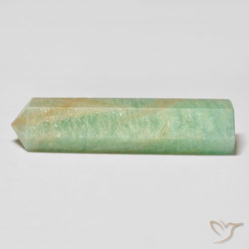 31.56ct Natural Verde Sálvia Amazonita, Chique, Opaco