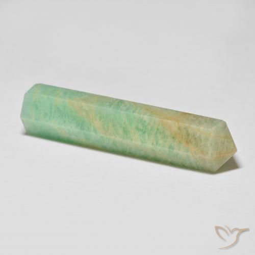 Amazonita Verde Sálvia Natural 31.56ct, Chique, Opaco