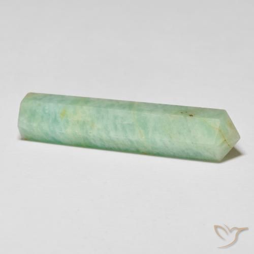 Amazonita Luz verde Natural 24.60ct, Chique, Opaco