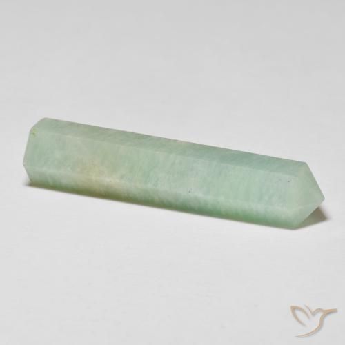 Amazonita Medium Light-Green Natural 26.42ct, Chique, Opaco