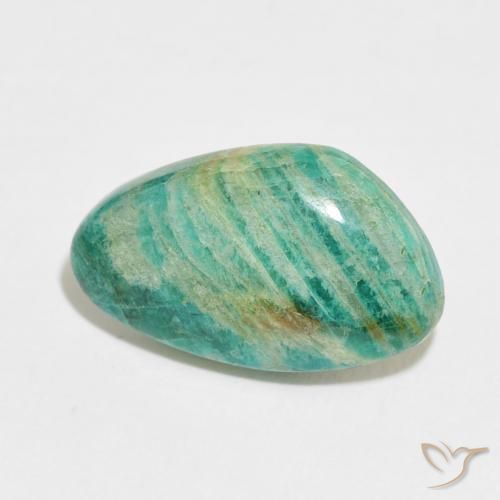 Amazonita Verde Multicolor Natural 9.12ct, Chique, Opaco