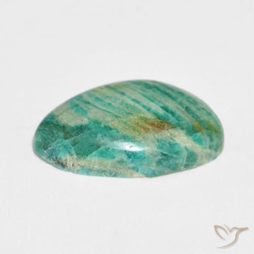 Amazonita Verde Multicolor Natural 9.12ct, Chique, Opaco