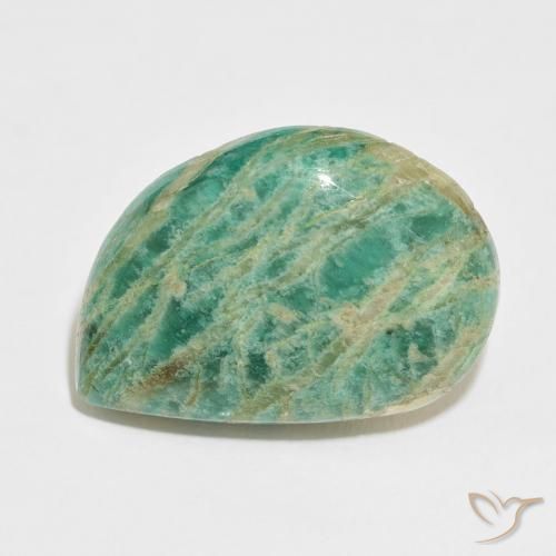 32.34ct Natural Verde Multicolor Amazonita, Chique, Opaco