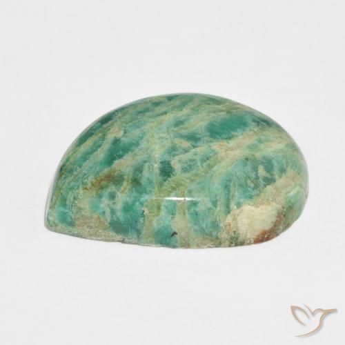 Amazonita Verde Multicolor Natural 32.34ct, Chique, Opaco