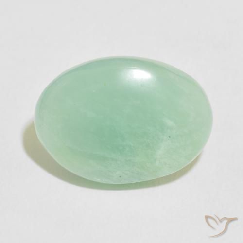 10.01ct Natural Verde médio Amazonita, oval, Opaco