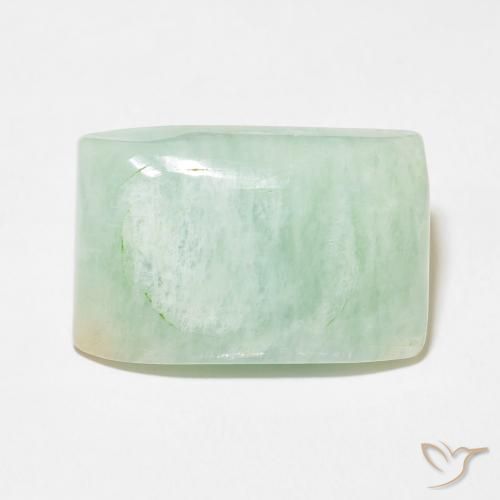 29.25ct Natural Luz verde Amazonita, Almofada, Opaco