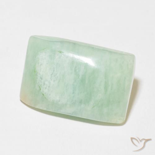 Amazonita Luz verde Natural 29.25ct, Almofada, Opaco