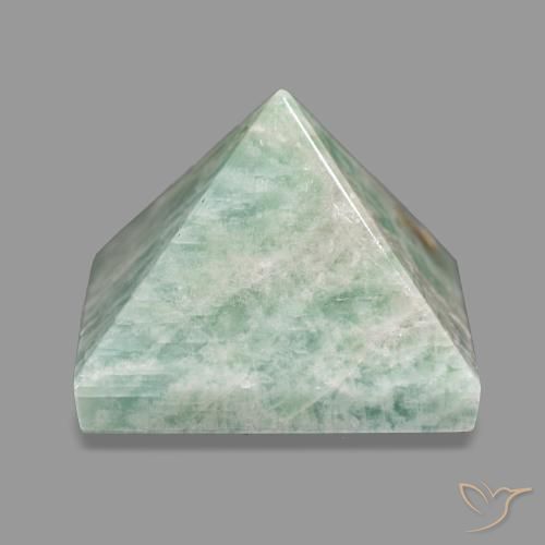 86.77ct Verde pálido Amazonita Pedras Preciosas, Quadrado, Opaco