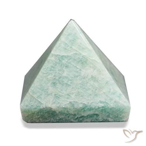 106.50ct Verde pálido Amazonita, Quadrado, Opaco