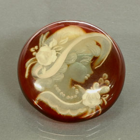 Âmbar laranja natural 14,67ct, transparente, transparente/translúcido