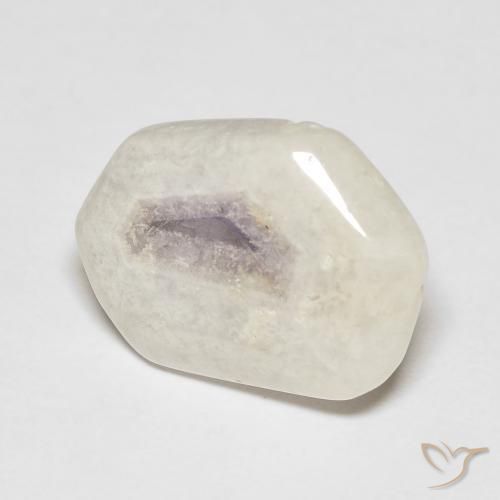 Fatia de geodo de ametista Multicolorido Natural 7.46ct, Chique, Transparente