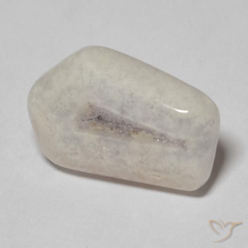 Fatia de geodo de ametista Multicolorido Natural 8.15ct, Chique, Transparente