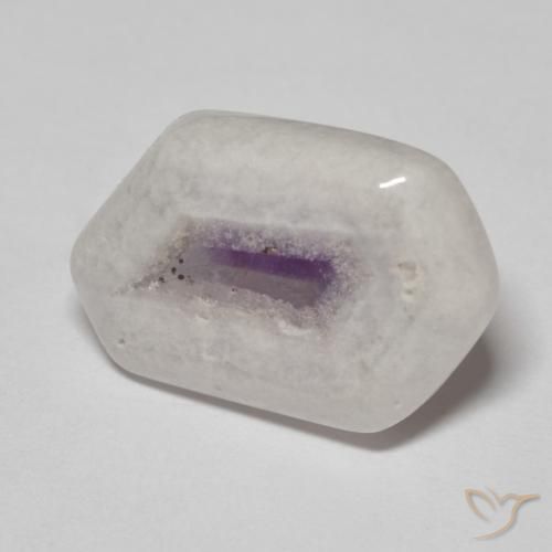 Fatia de geodo de ametista Multicolorido Natural 11.48ct, Chique, Transparente