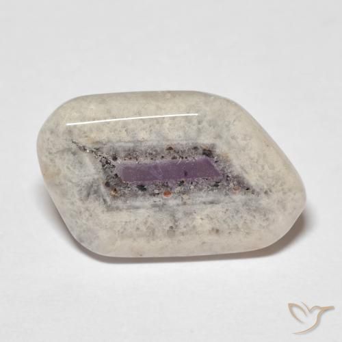 6.08ct Natural Multicolorido Fatia de geodo de ametista, Chique, Transparente