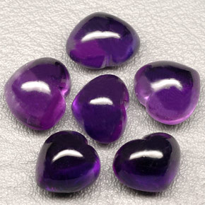 Pedras preciosas de ametista violeta natural de  ct, transparente, transparente/translúcido